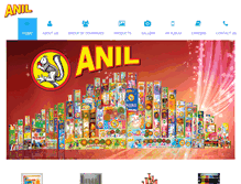 Tablet Screenshot of anilgroup.co.in